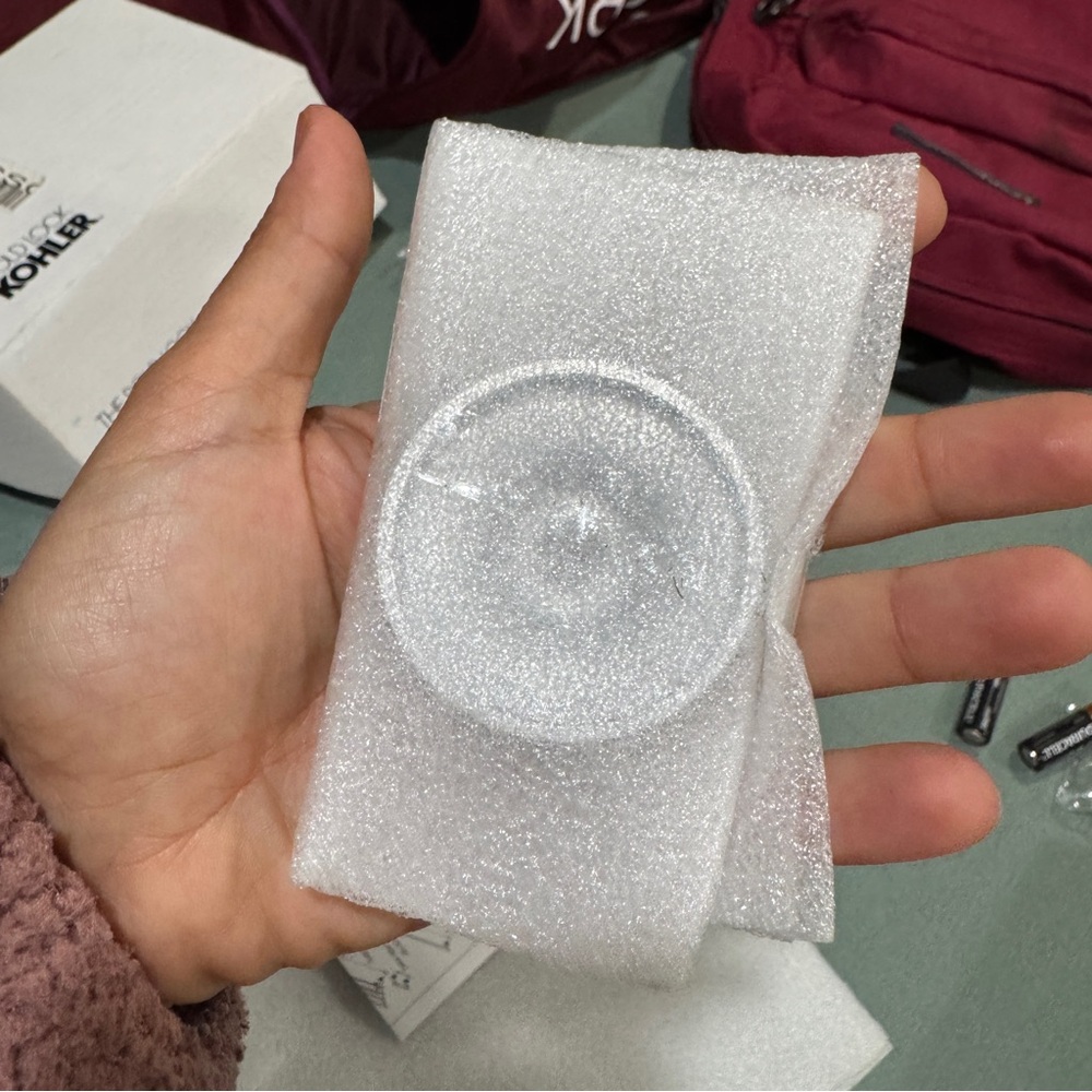 NWT Purist Vertical toilet paper holder K-14444 Polished Chrome BRAND NEW - Picture 11 of 14